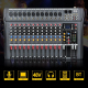 Table De Mixage Audio Professionnelle 12 Canaux Avec Alimentation 48V Bluetooth Et Lecture USB - www.yonis-shop.com