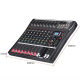 Table De Mixage Professionnelle 8 Canaux Avec Alimentation 48V Connexion Bluetooth Et Contrôle MP3 - www.yonis-shop.com
