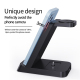 Chargeur Sans Fil 3 en 1 Station de Charge pour iPhone Apple Watch et AirPods - Design Élégant et Pratique - www.yonis-shop.com