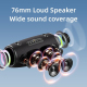 Enceinte Waterproof Bluetooth Portable 80W Avec Microphones Intégrés Et Effets Lumineux RGB - www.yonis-shop.com