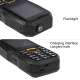 Téléphone Antichoc 2 Pouces Double SIM Téléphone Chantier 2G FM Étanche Bluetooth Noir - www.yonis-shop.com