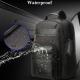 Sacoche Ordinateur Portable Anti-Vol Imperméable Grande Capacité Avec Port USB Noir - www.yonis-shop.com