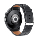Montre Connectée Élégante Avec Bracelet En Cuir Écran 1.36 Pouces Etanche IP68 Autonomie 30 Jours Bluetooth 5.0 Contrôle Voca...