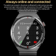 Montre Connectée 1.60 Pouces Étanche IP68 Appels Bluetooth Mode Sport Santé Musique - www.yonis-shop.com