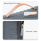 Sacoche Ordinateur Portable 14 Pouces Imperméable Avec Poignée Rétractable Et Rangement Supplémentaire Verte - www.yonis-shop...