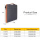 Sacoche Ordinateur Portable 13 Pouces Mode Résistante Et Écologique Grande Capacité Pour Tous Vos Appareils - www.yonis-shop.com