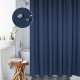Rideau de Douche Étanche Résistant Anti-Moisissure Polyester Déperlant 150x200 Cm Bleu - www.yonis-shop.com