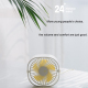 Mini Ventilateur De Bureau USB Rose À Rotation 360° 3 Vitesses Moteur Sans Balais Silencieux Portable - www.yonis-shop.com