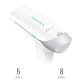 Épilateur Laser Électrique Homme Femme Appareil D’Épilation Indolore Laser Indicateur Chaleur Blanc - www.yonis-shop.com