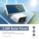 Camera Surveillance Solaire Wifi 3MP HD Vision Nocturne Étanche IP66 Détection Mouvement Audio Bidirectionnel Installation Fa...