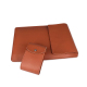 Sacoche Ordinateur Portable Cuir PU Avec Support Triangulaire Et Sac De Rangement Pour Laptop 15.4 Pouces - www.yonis-shop.com