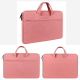 Sacoche Ordinateur Portable Grande Capacité Étanche Antichoc Taille 14.1-15.4 Pouces Rose Féminin Confortable Et Durable - ww...
