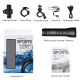 Caméra Espion Étanche HD Avec Boussole Et Modes De Lumière Pour Casque Moto - www.yonis-shop.com