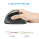 Souris Ergonomique Sans Fil Gaming 2.4GHz Précision Laser 6 Boutons Anti-Tunnel Carpien - www.yonis-shop.com
