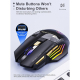 Souris Gaming Sans Fil Rechargeable 7 Boutons Silencieuse Avec Lumières RGB - www.yonis-shop.com