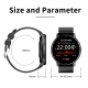 Montre Connectée Etanche 1.28 Pouces IP67 Avec Suivi Santé Et Notifications Multilingues - www.yonis-shop.com