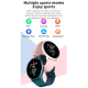 Montre Connectée Etanche 1.28 Pouces IP67 Avec Suivi Santé Et Notifications Multilingues - www.yonis-shop.com