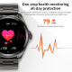 Montre Connectée 2 En 1 Avec Écouteurs Sans Fil Connexion À Deux Appareils Écran HD 1.46 Pouce Autonomie 20 À 30 Jours IP67 -...