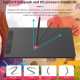 Tablette Graphique Pro Avec Stylet 8192 Niveaux Connexion Mobile Grand Format 10x6 - www.yonis-shop.com
