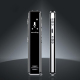 Dictaphone Multifonctionnel HD Réduction De Bruit Enregistrement Conférence 8GB Noir 1536Kbps 80m Distance 48h Enregistrement...