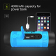 Enceinte Waterproof Bluetooth Multifonction Pour Vélo Avec Lampe SOS Et Batterie 4000mAh Compatible Smartphones - www.yonis-s...