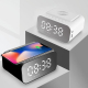 Réveil Enceinte Bluetooth Multifonction Avec Chargeur Sans Fil Et Horloge Miroir LED - www.yonis-shop.com