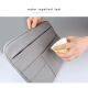 Sacoche Ordinateur Portable Universelle Avec Poches Multiples Pour Ordinateurs Et Tablettes Jusqu'à 12 Pouces Protection Cont...