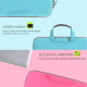 Sacoche Ordinateur Portable 12 Pouces Design Élégant Matériau Respirant Avec Poignée Cachée et Poche Externe Pour Accessoires...