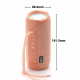Enceinte Bluetooth Portable Etanche Avec LED Pour Fêtes Extérieures Autonomie Longue Durée Support FM TF USB - www.yonis-shop...