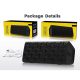 Enceinte Bluetooth Triangle Design TWS Support Carte TF FM Autonomie 7h Batterie 1200mAh Puissance 6W - www.yonis-shop.com