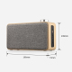 Enceinte Bluetooth Bois Design Tactile Avec Basses Profondes Supporte Carte TF U Disk AUX 3.5mm - www.yonis-shop.com