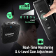 Système Microphone Sans Fil 2.4GHz Pour Interview Lavalier Lapel Mic Receiver Kit Pour Téléphones DSLR Tablette Caméscope - w...