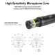Système De Microphone Sans Fil UHF 4 Canaux Avec Micro Main Lavalier Et Casque Pour Événements Extérieurs - www.yonis-shop.com