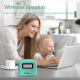 Mini Enceinte Bluetooth TWS Autonomie 5h Son HD 5W Fonction Mains-Libres et Radio FM - www.yonis-shop.com