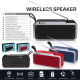 Mini Enceinte Bluetooth Portable Stéréo Son Puissant Basses Profondes TWS Support Carte TF FM AUX U Disk Appels Mains-Libres ...