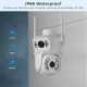 Camera IP WiFi 6MP Dual Lens Avec Intercom Vocal Bidirectionnel et Reconnaissance AI - www.yonis-shop.com