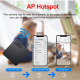 Camera IP WiFi Enfant 1080P HD Vision Nocturne Surveillance à Distance avec Objectif Rotatif 180° et Stockage Jusqu'à 128Go -...
