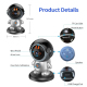 Camera IP 3MP Détection Humaine Vision Nocturne WiFi PTZ Audio Bidirectionnel Alarme Push Stockage Cloud - www.yonis-shop.com