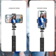 Perche À Selfie Bluetooth Sans Fil Avec Trépied Et Télécommande Intégrée Rotation 360° Acier Inoxydable - www.yonis-shop.com