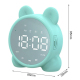 Mini Enceinte Bluetooth Avec Miroir Horloge Alarme FM Haut-Parleur Écran LED Lumièree - www.yonis-shop.com
