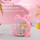 Mini Enceinte Bluetooth Avec Miroir Horloge Alarme FM Haut-Parleur Écran LED Lumièree - www.yonis-shop.com