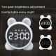 Mini Enceinte Bluetooth Avec Miroir Horloge Alarme FM Haut-Parleur Écran LED Lumièree - www.yonis-shop.com
