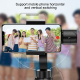 Stabilisateur Smartphone Trois Axes Anti-Tremblement Gimbal Bluetooth 12h Autonomie Zoom Suivi Personne Panoramique Rotation ...