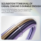 Ecouteurs Bluetooth Mini Invisibles Sans Fil Avec Réduction Active Du Bruit Et Confort Nuage Léger Couleur Violette - www.yon...