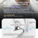 Ecouteurs Bluetooth Mini Invisibles Sans Fil Avec Réduction Active Du Bruit Et Confort Nuage Léger Couleur Violette - www.yon...