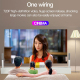 Videoprojecteur Portable LED Full HD 1080P 15 ANSI Home Theater Mini Pour Un Cinéma Maison De Qualité - www.yonis-shop.com