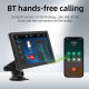 Autoradio Écran Tactile HD 9 Pouces Bluetooth 5.0 avec Fonction de Rétroviseur et Projection Mobile - www.yonis-shop.com