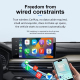 Adaptateur CarPlay Android Auto Filaire Vers Sans Fil 2 En 1 BT 5.4 WiFi 5.8 GHz Compatible Avec 98 % Des Véhicules - www.yon...