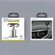 Chargeur Magsafe Voiture Sans Fil Puissant et Magnétique en Alliage d'Aluminium Argenté - www.yonis-shop.com