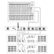 Processeur Audio Exciter Pour Scène Et Karaoké Double Canal Bluetooth USB Optique Anti Larsen Rack 1U - www.yonis-shop.com
